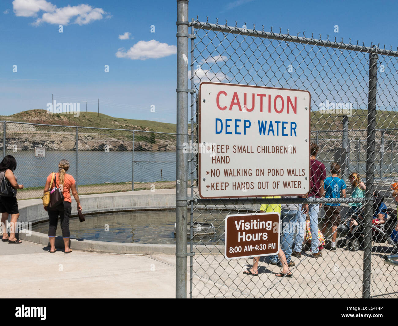 Giant Springs State Park,Fish Hatchery,aquaculture, Great Falls, Montana, USA Stock Photo Alamy