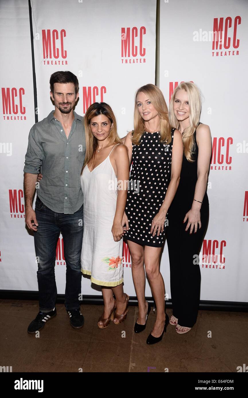 New York, NY, USA. 14th Aug, 2014. Frederick Weller, Callie Thorne