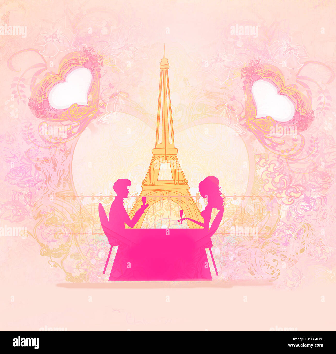 couple in Paris Stock Photo - Alamy