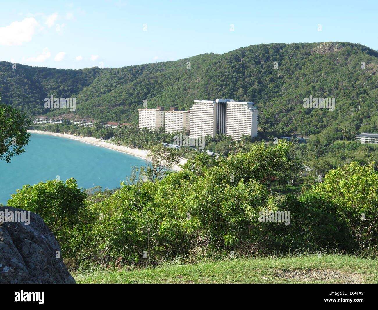 Catseye Beach on Hamilton Island in the Whitsunday Islands, Australia