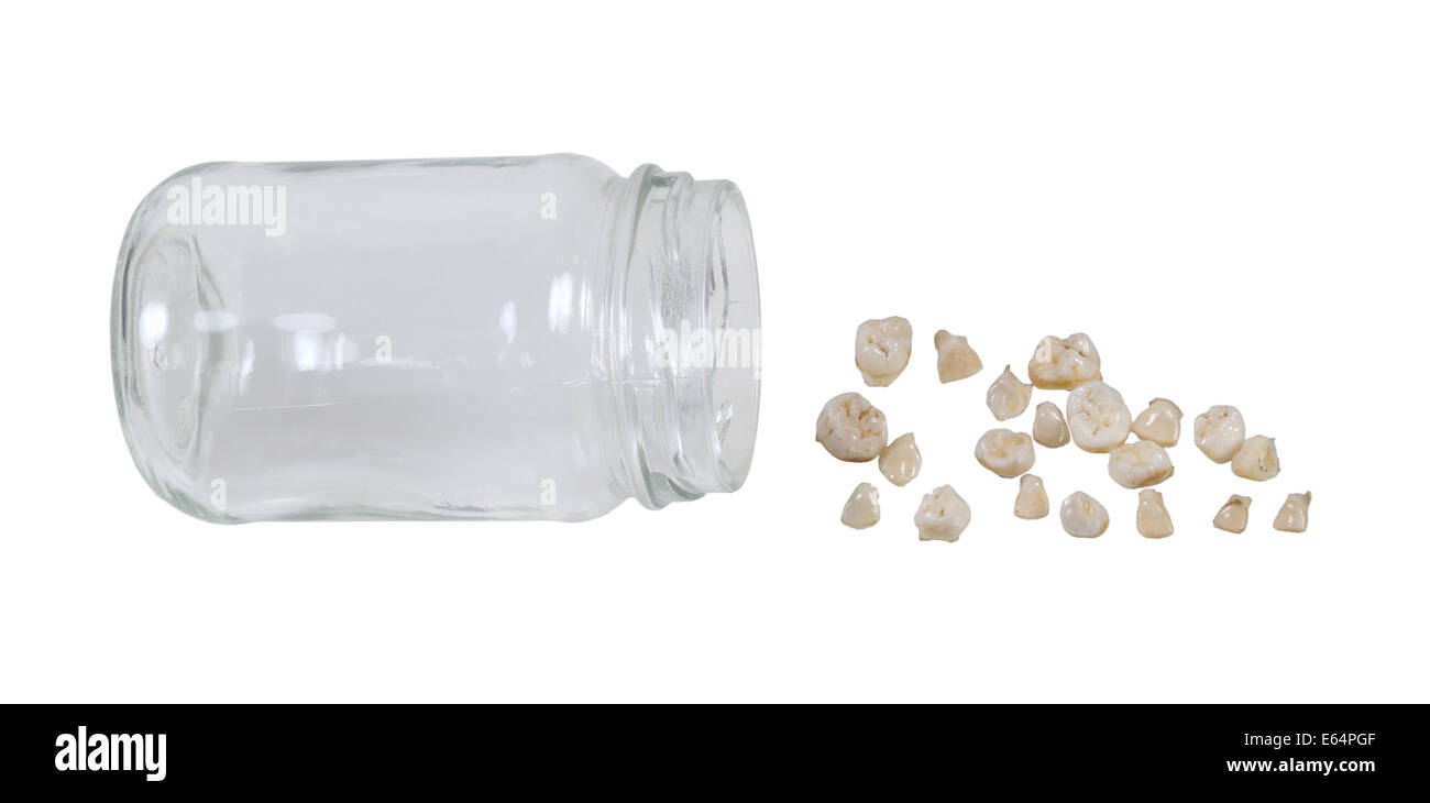 Teeth In Jar Tooth fairy hi-res stock photography and images - Alamy