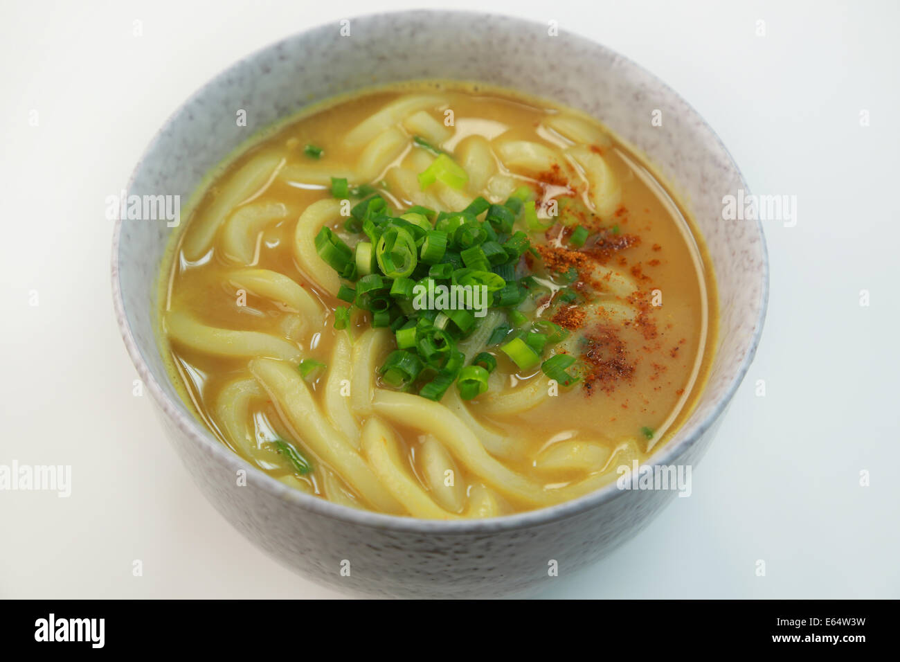 Curry udon Stock Photo