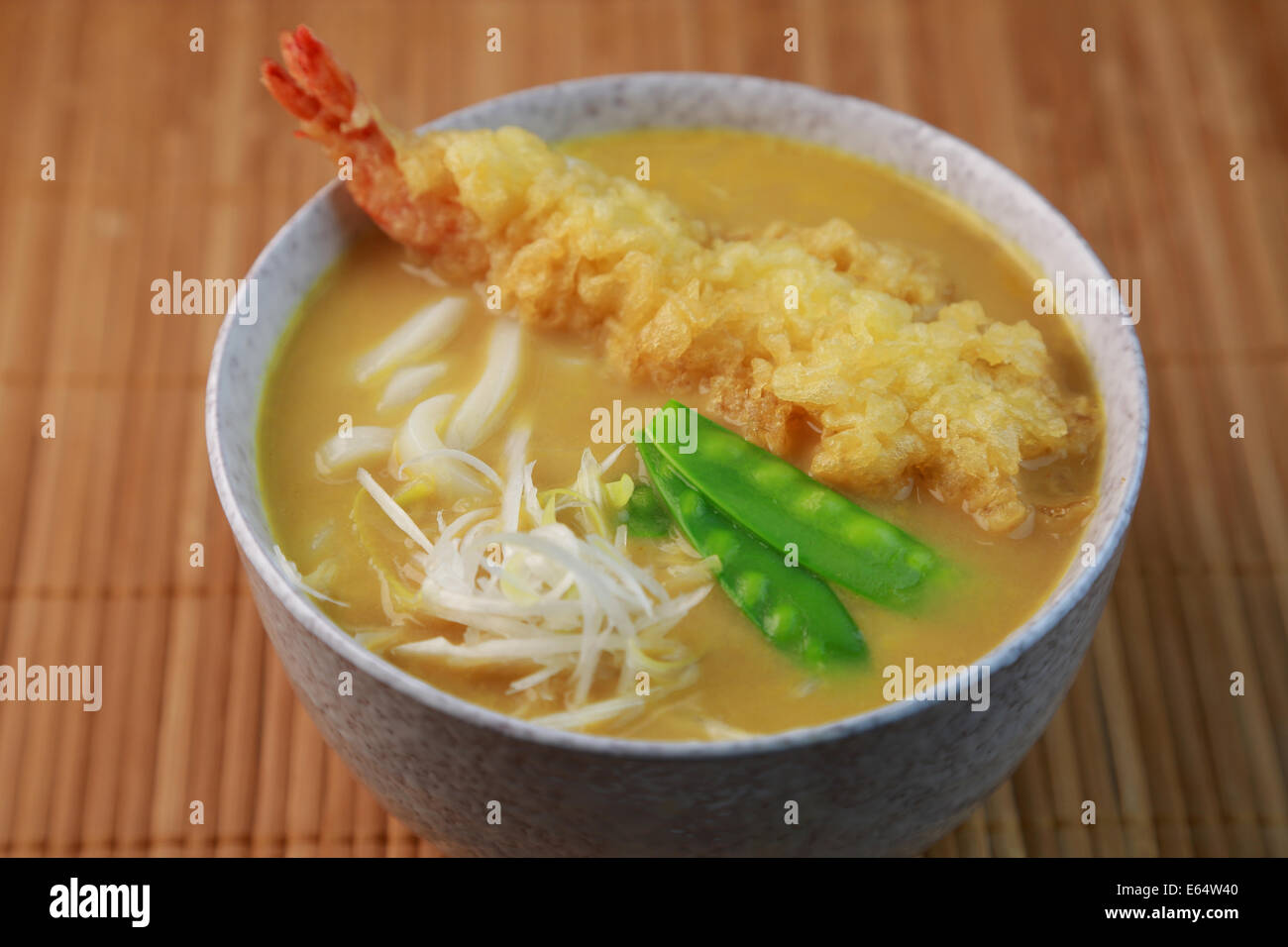 Curry udon Stock Photo