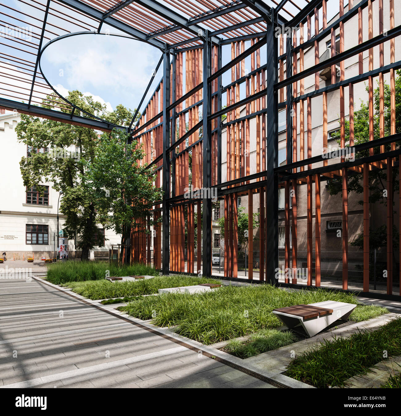 The Malopolska Garden of Arts, Krakow, Poland. Architect Ingarden