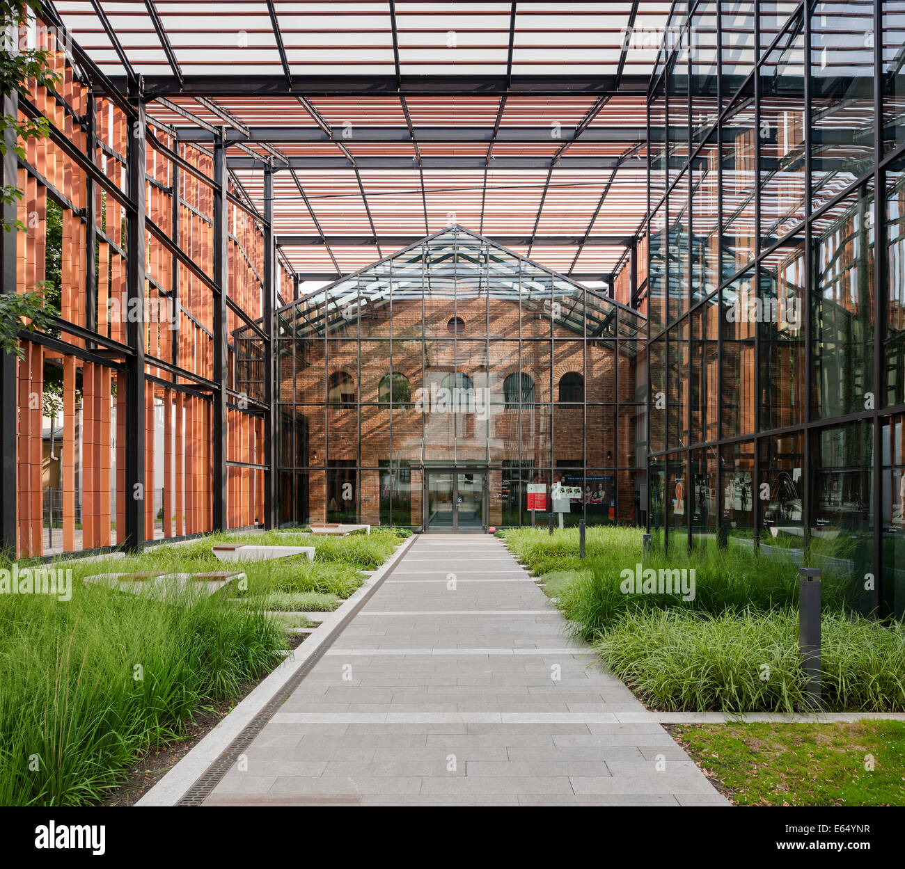 The Malopolska Garden of Arts, Krakow, Poland. Architect Ingarden