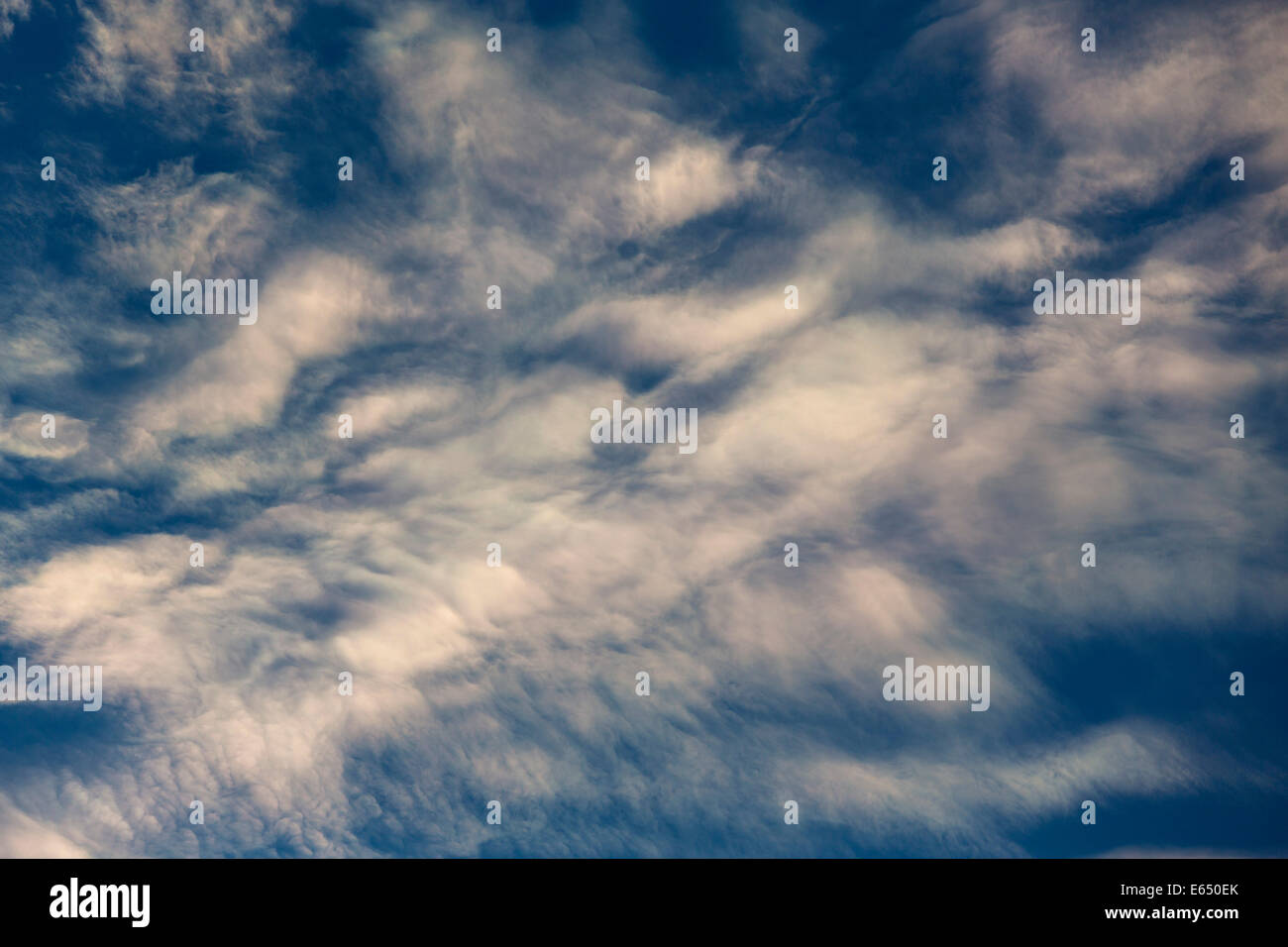 Cirrus clouds, Andalusia, Spain Stock Photo