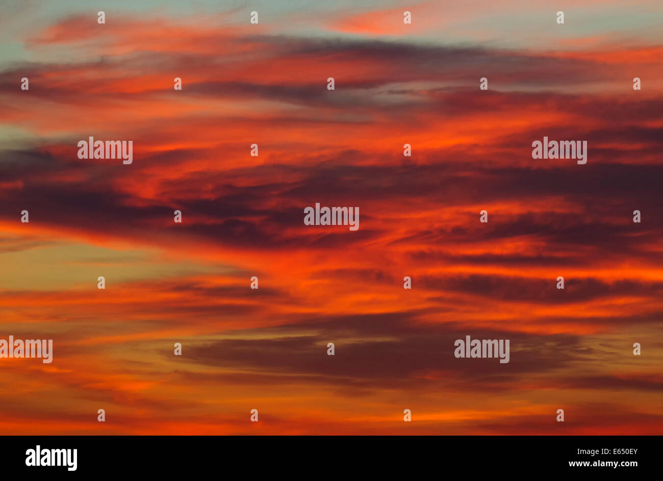 Stratocumulus Clouds At Sunset High Resolution Stock Photography and ...