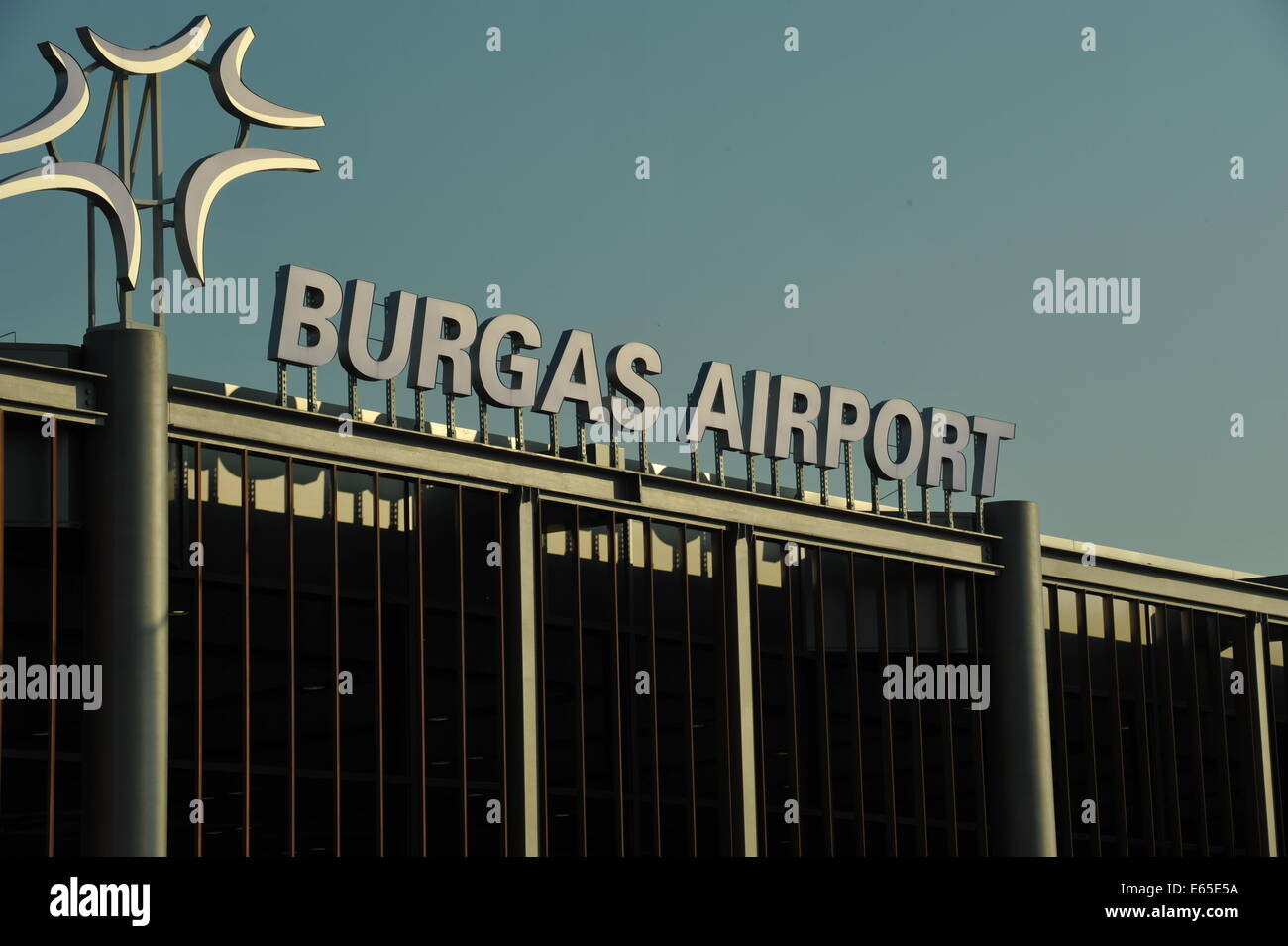 Flughafen Burgas, Bulgarien. Stock Photo