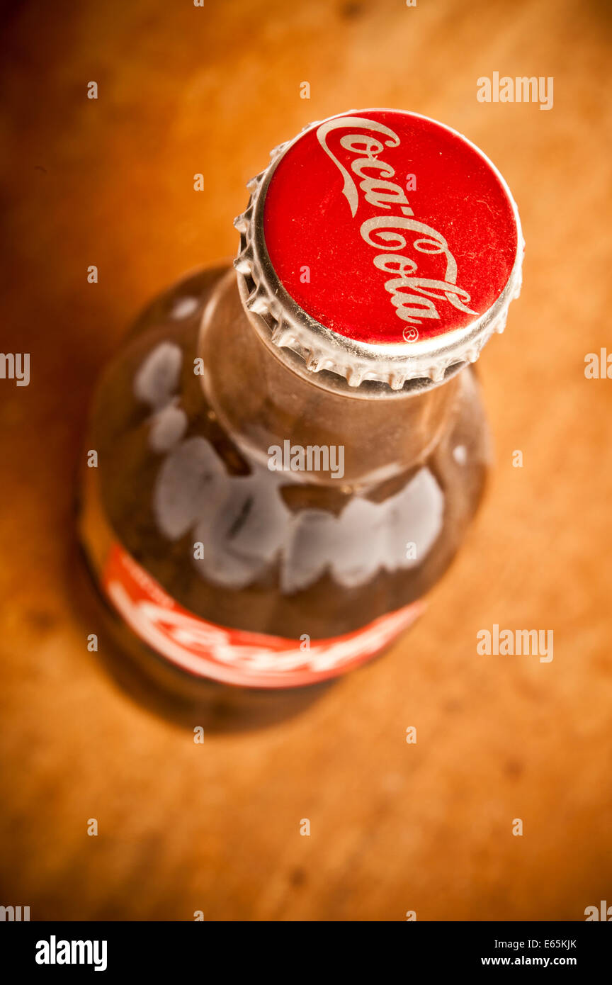 vintage-coca-cola-bottle-stock-photo-alamy