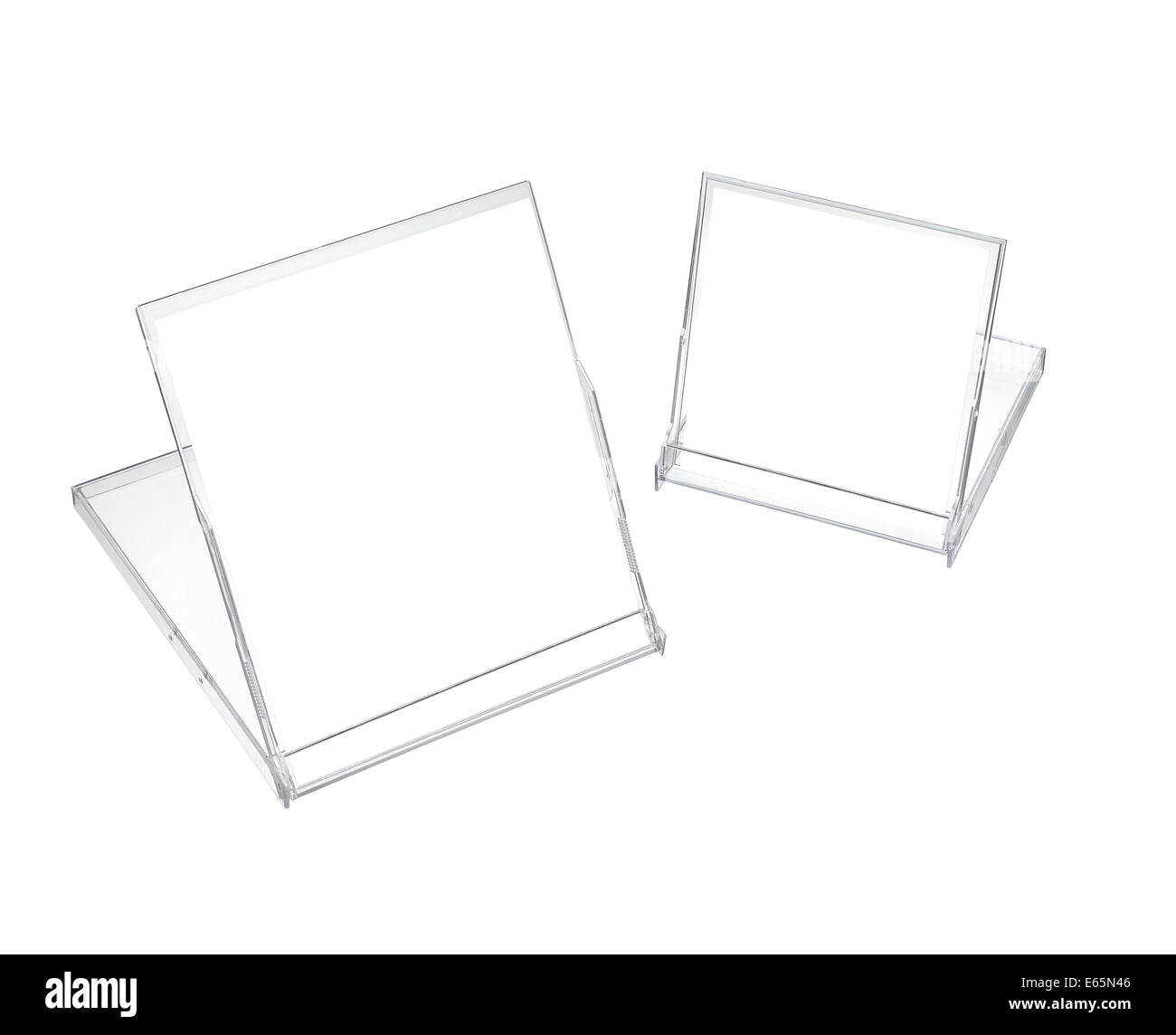 Two display with copy space Stock Photo