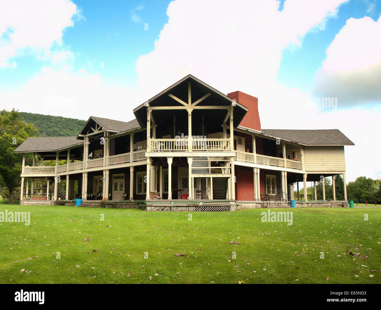 Cortland Repertory Theatre, Little York, New York Stock Photo