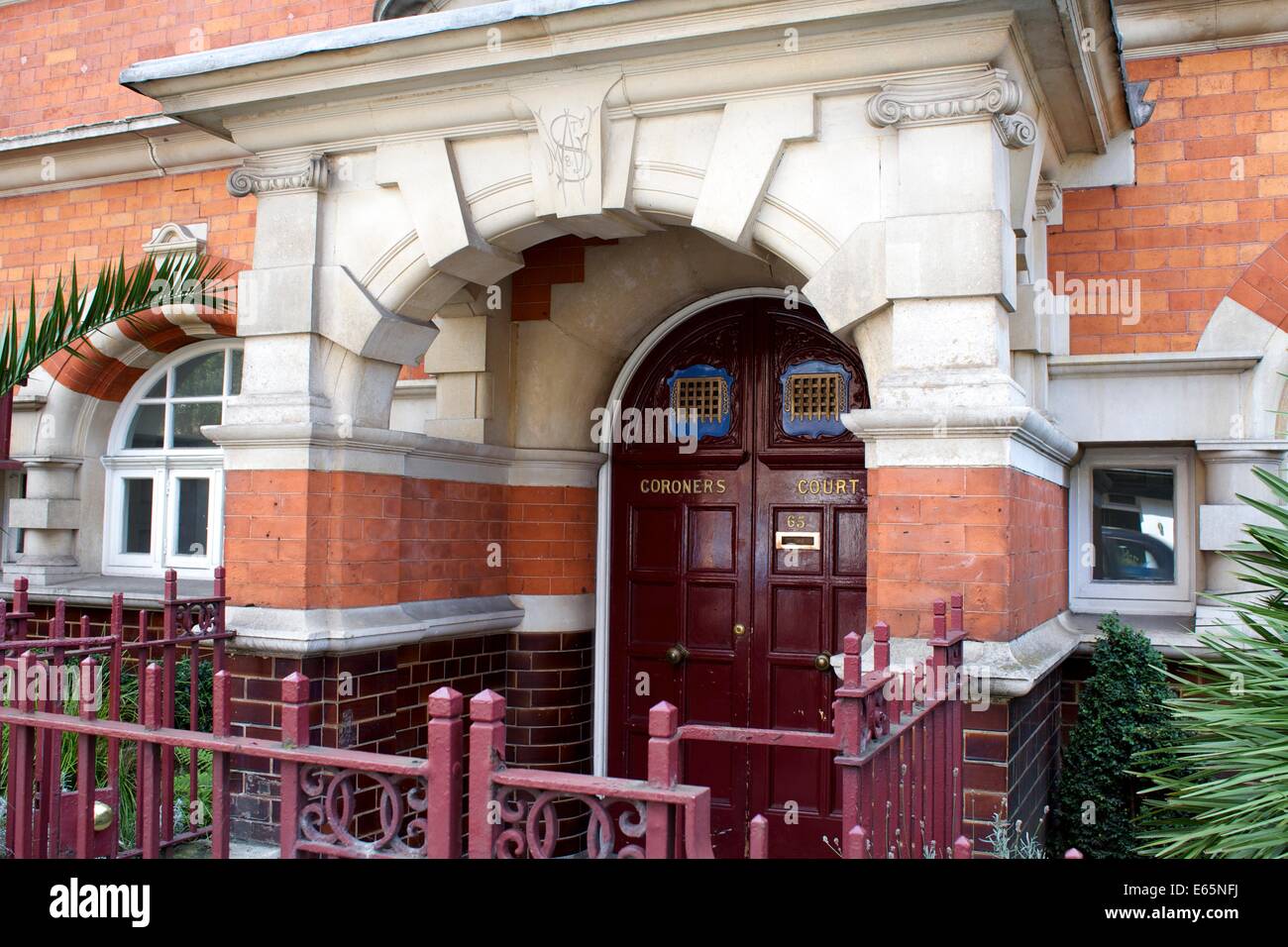 Coroner's Court building, Horseferry Road, Westminster, London Stock Photo