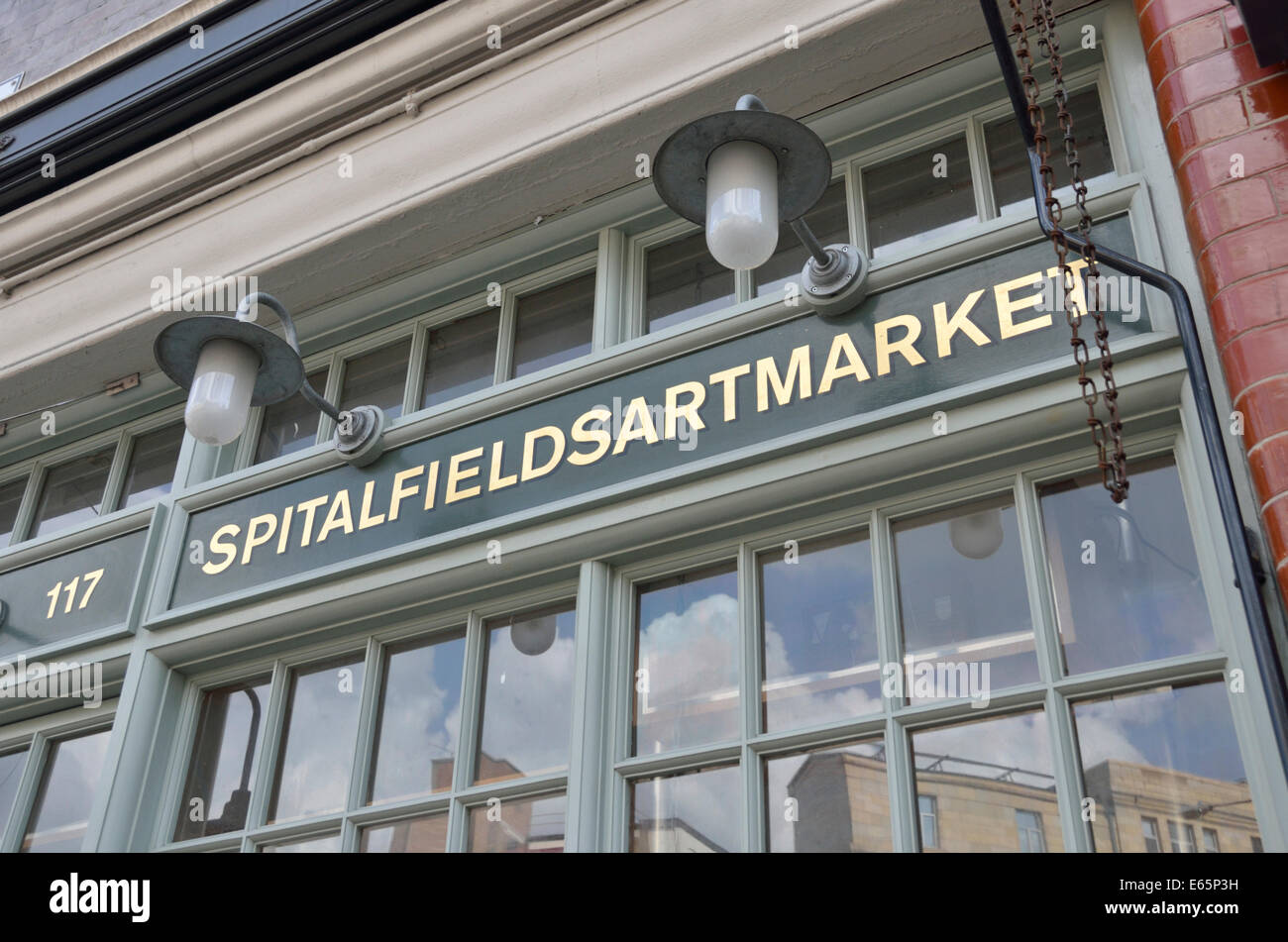 Spitalfields Art Market, Shoreditch, London, UK. Stock Photo