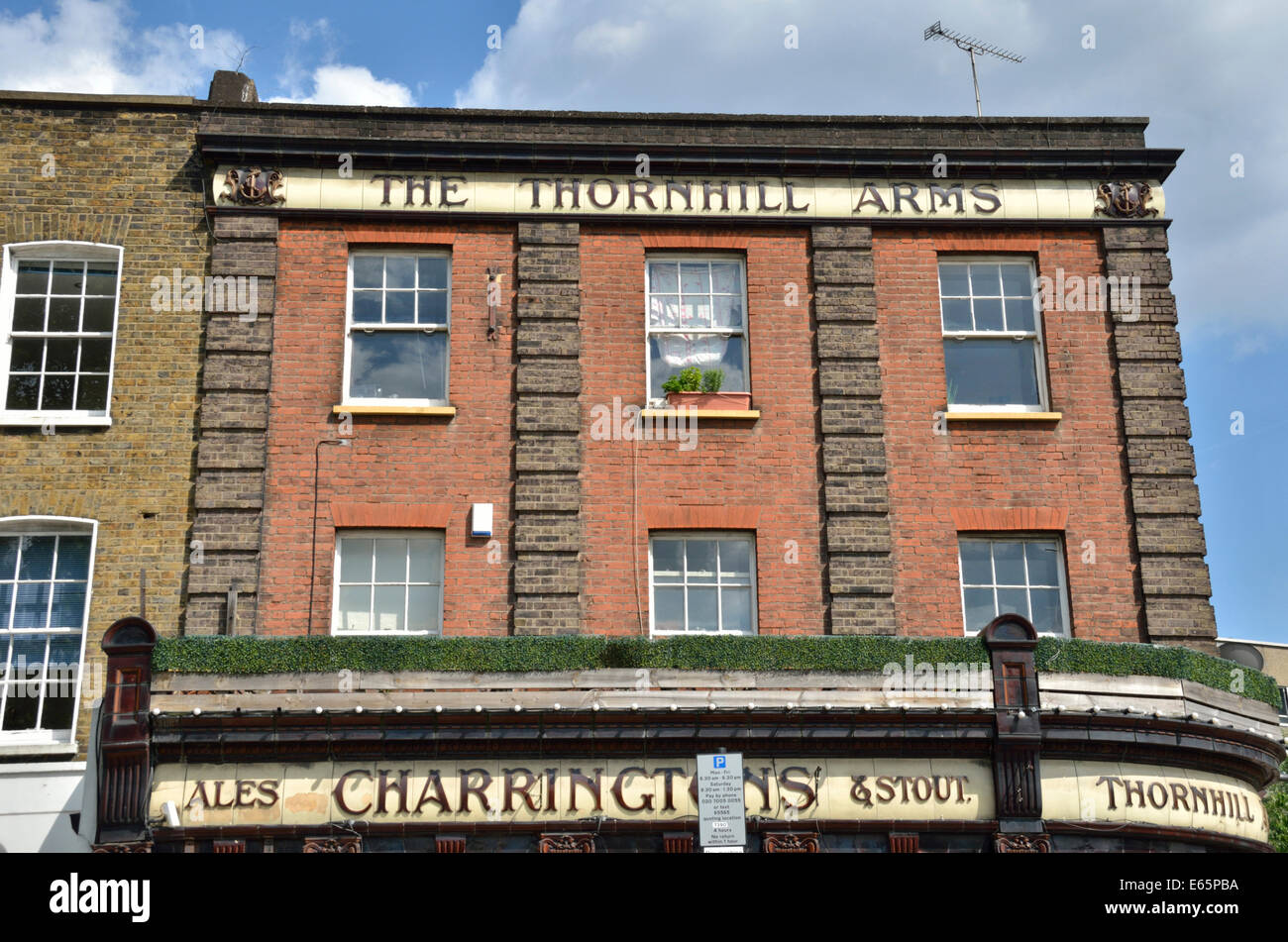 The Thornhill Arms pub in Caledonian Road, London Stock Photo