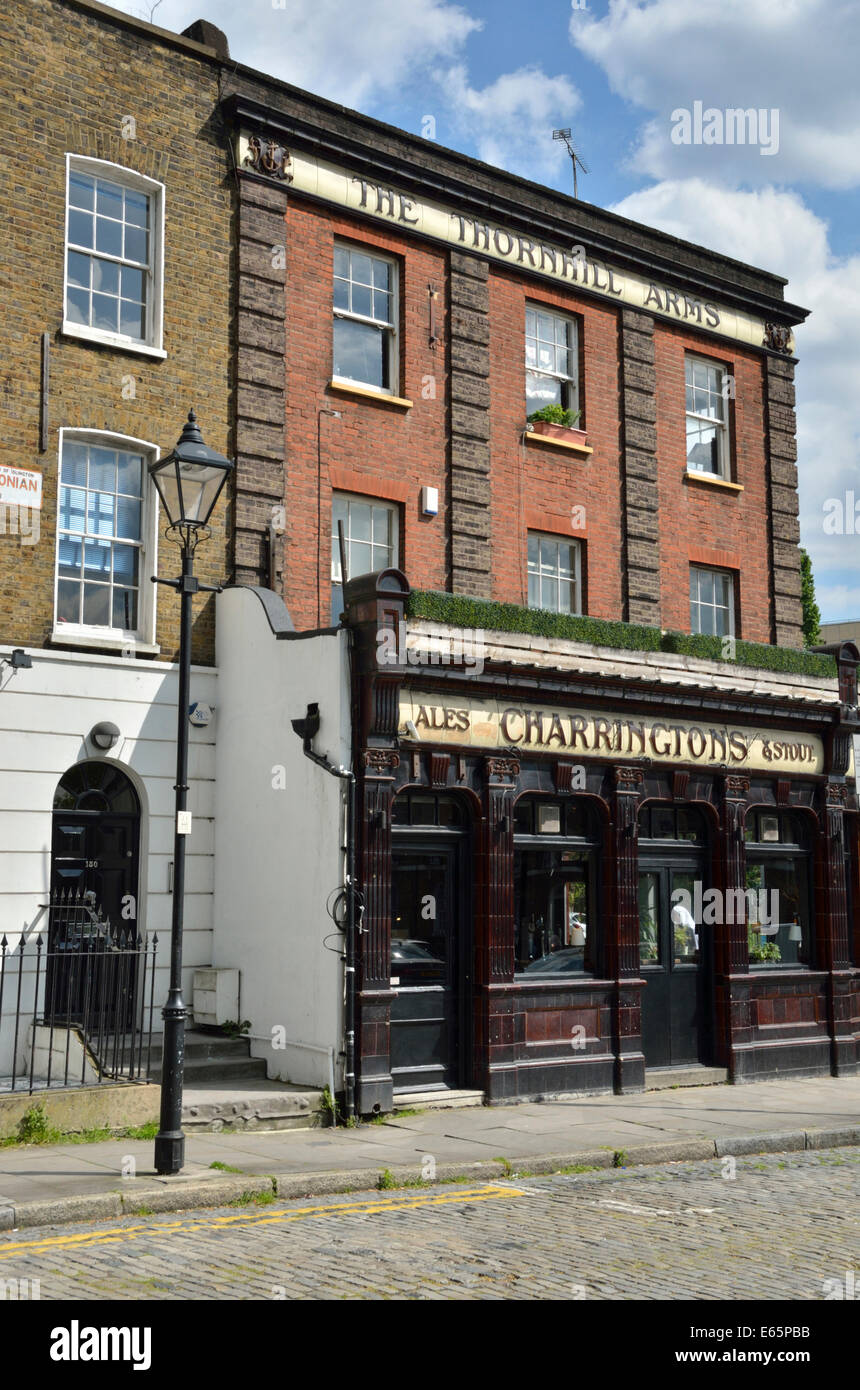 The Thornhill Arms pub in Caledonian Road, London Stock Photo