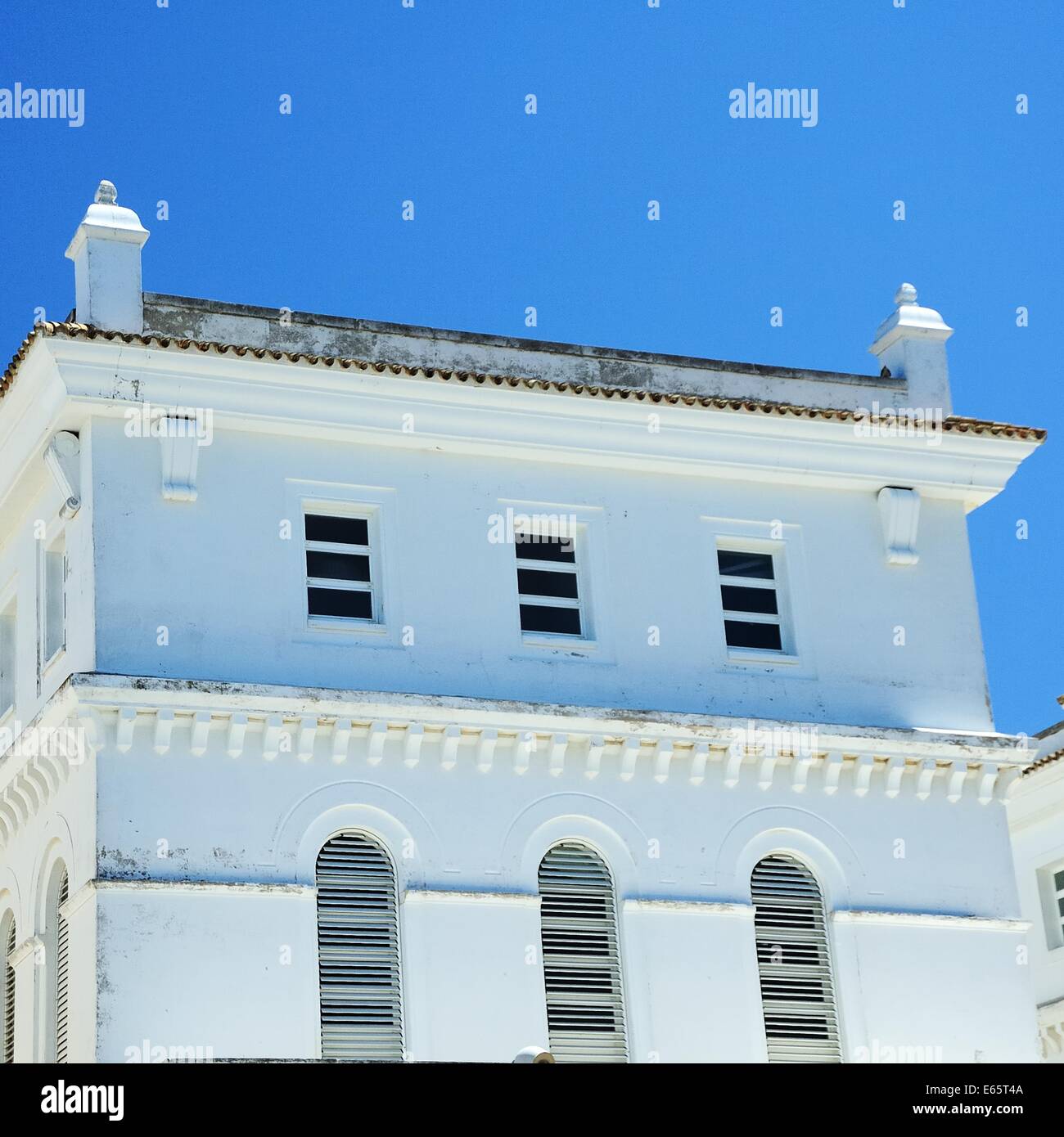 Blue and White Stock Photo - Alamy