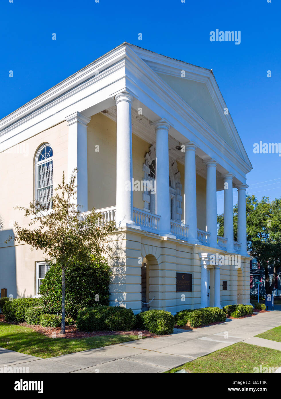 Historic 19thC Georgetown County Courthouse, Screven Street, Georgetown, South Carolina, USA Stock Photo