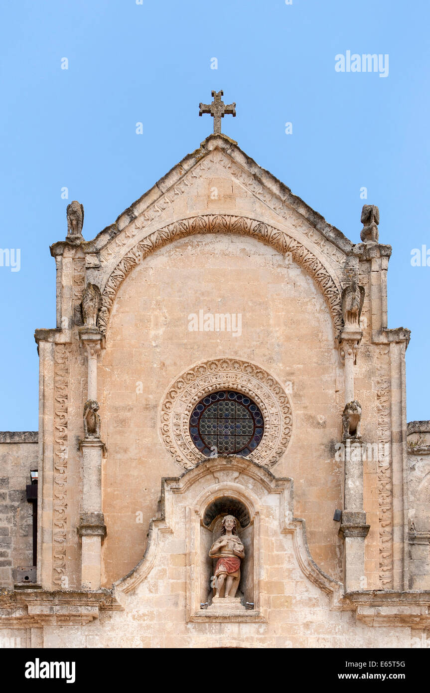 Church of San Giovanni Battista, Matera, Italy Stock Photo
