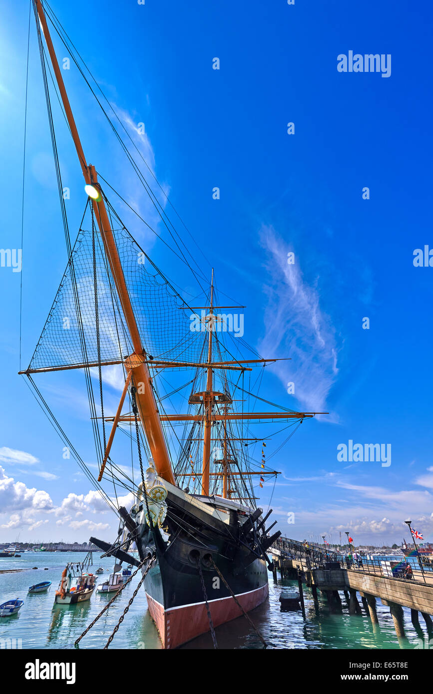 HMS Warrior (1860) was the name ship of her class of two armoured