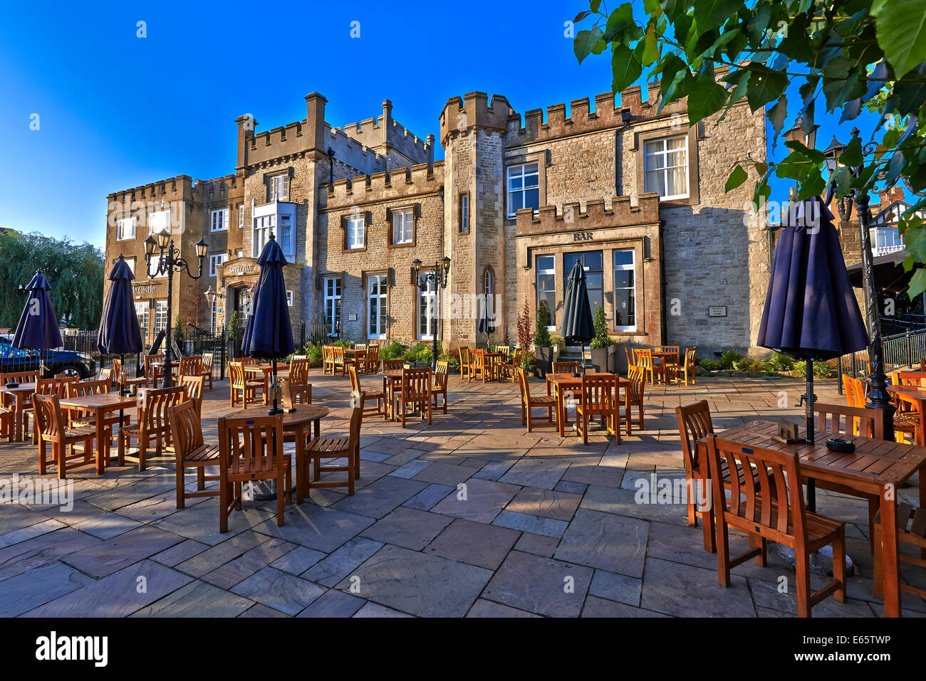 The Ryde Castle Hotel, in Ryde, Isle of Wight Stock Photo Alamy