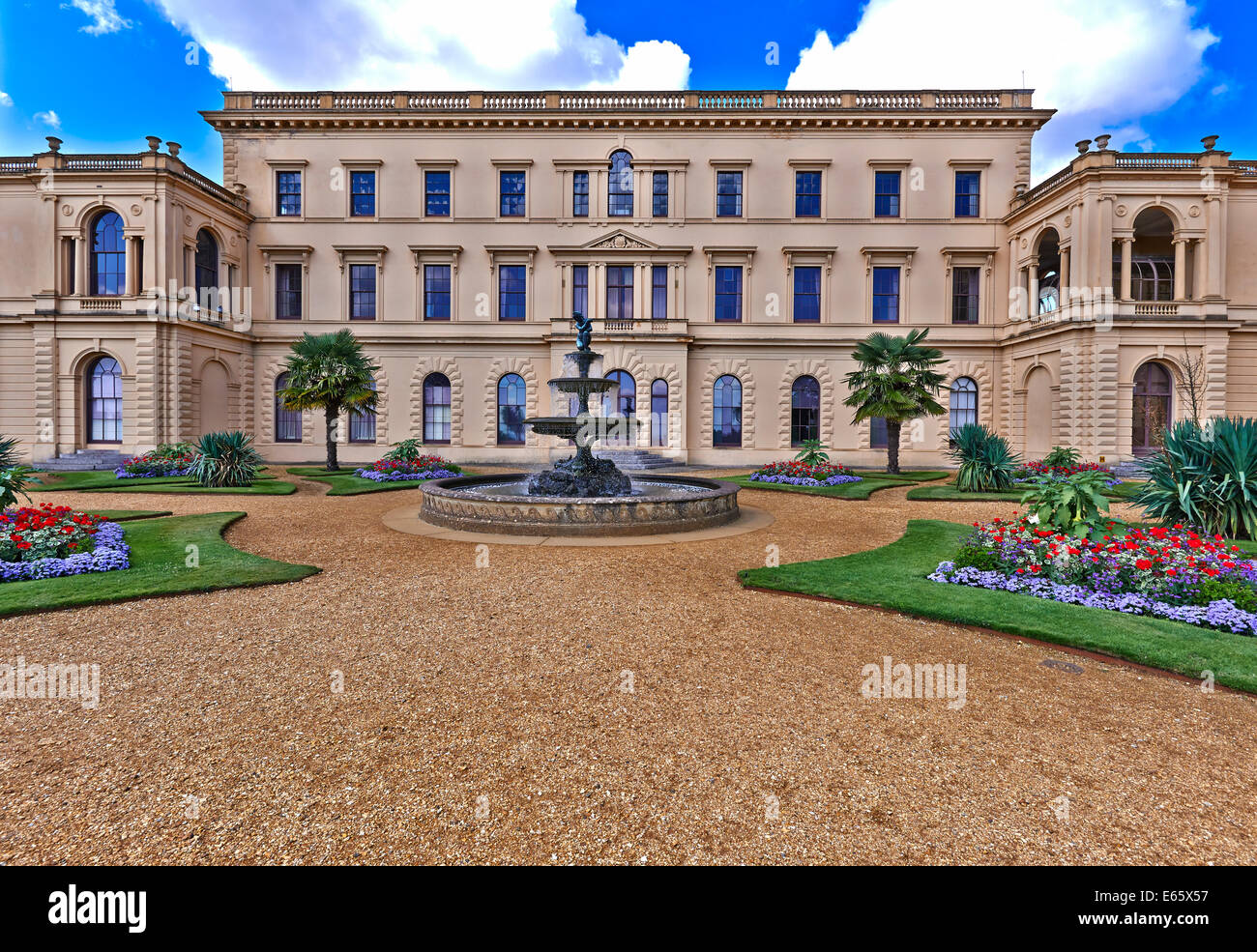 Osborne House is a former royal residence in East Cowes, Isle of Wight