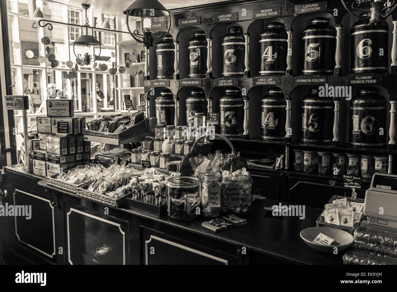 Inside an Old Coffee Shop  Stock Photo 72660857 Alamy