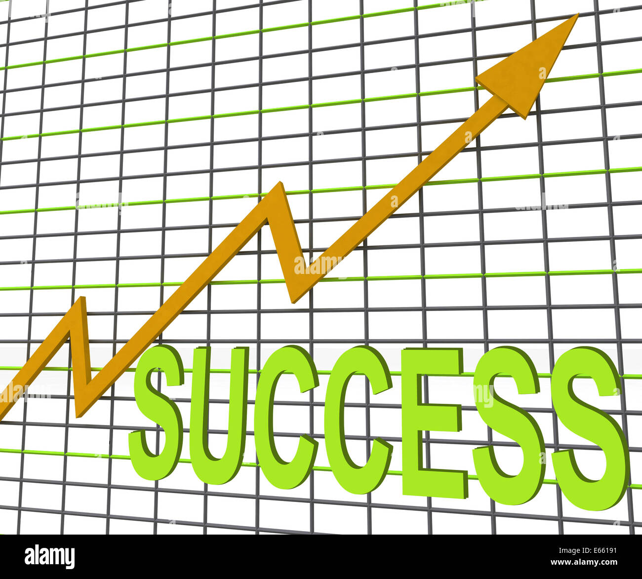 Success Chart Graph Showing Winning Or Successful Stock Photo - Alamy