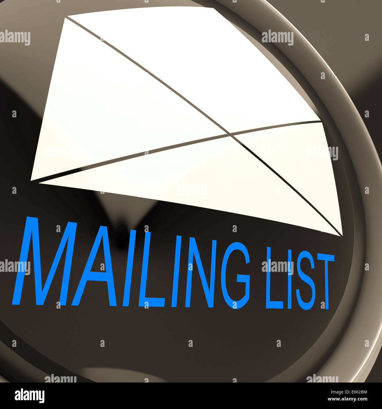 Mailing an envelope hi res stock photography and images alamy