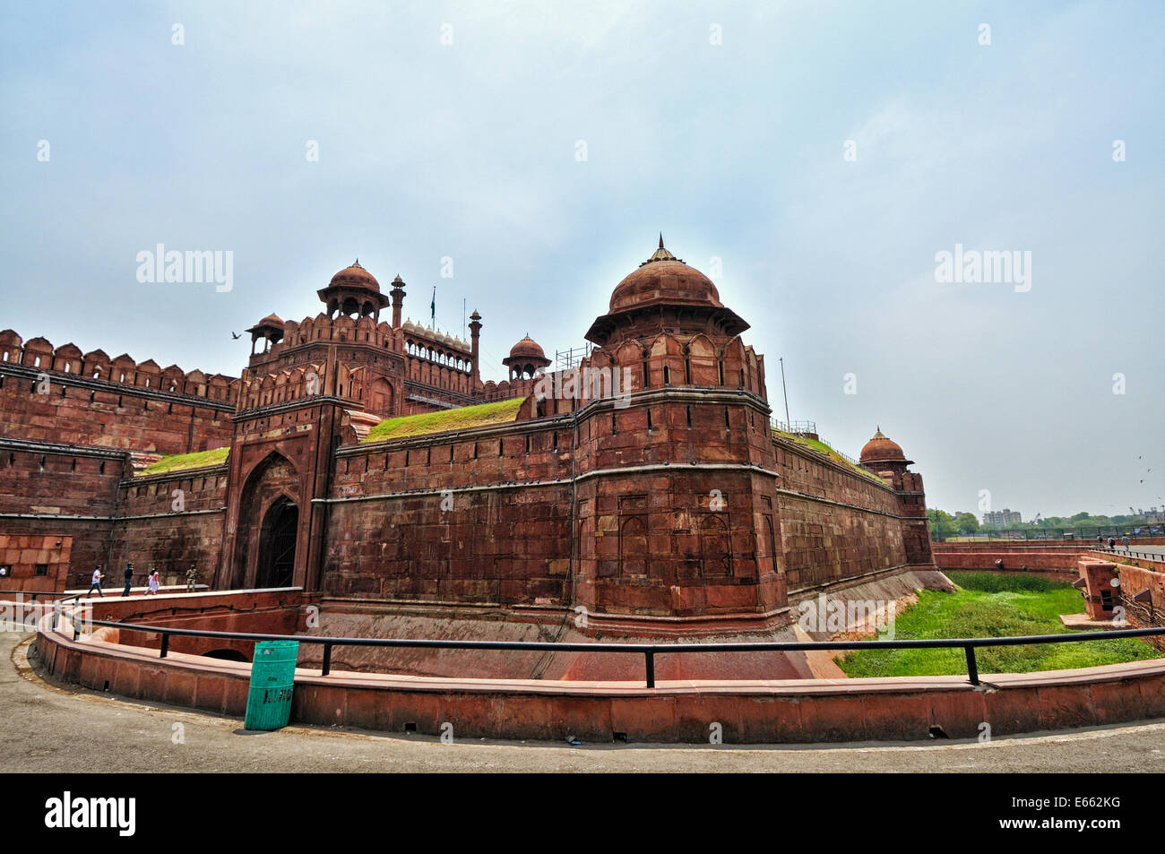 Red Fort in Delhi, The symbol of India Stock Photo