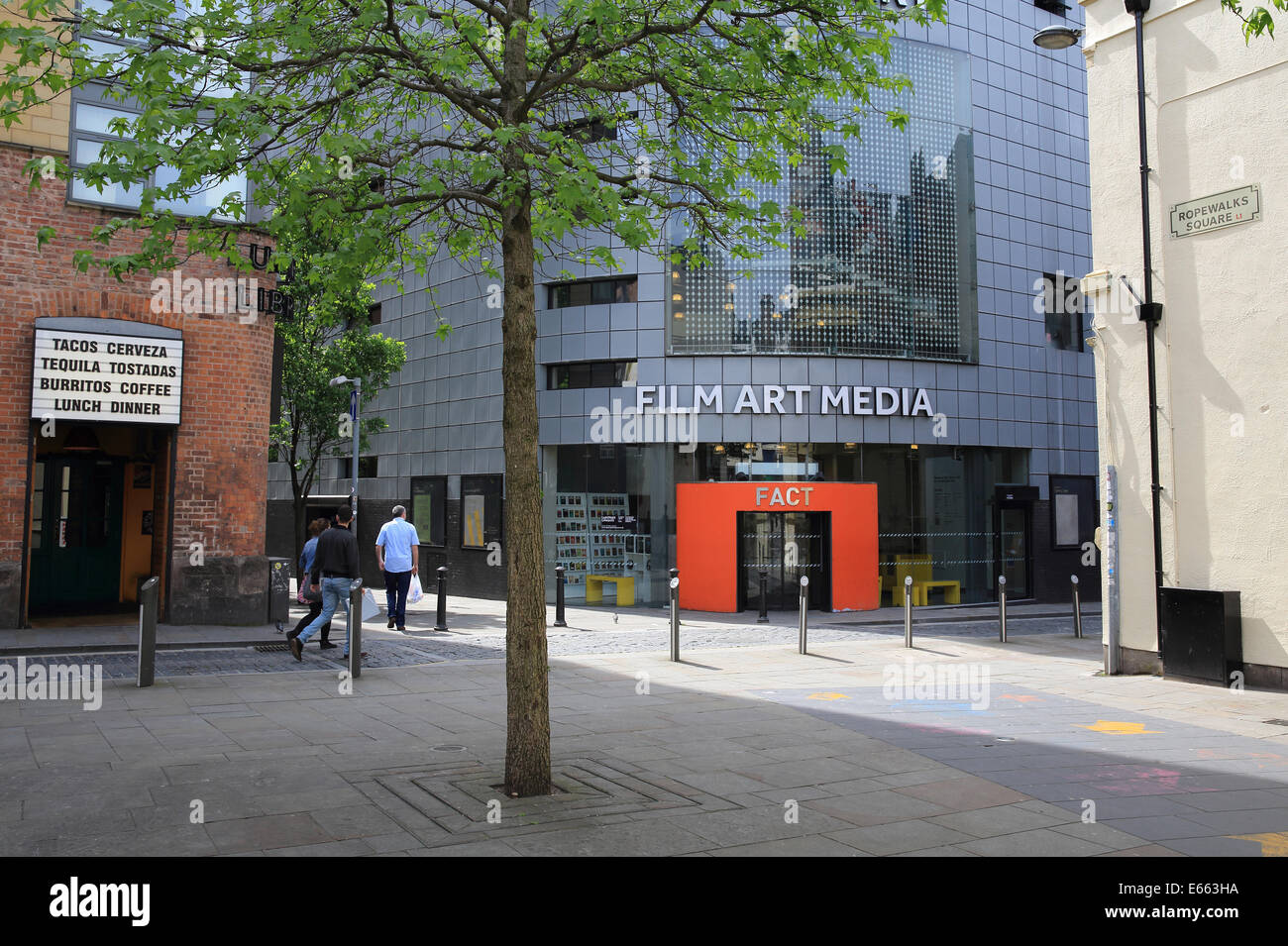 Ropewalks Square, in the trendy, historical Ropewalks area of Liverpool