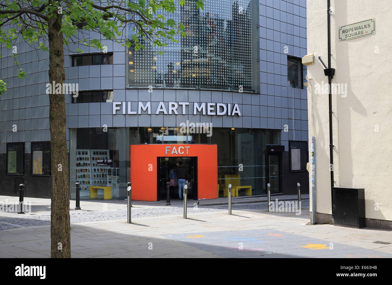 Ropewalks Square, in the trendy, historical Ropewalks area of Liverpool