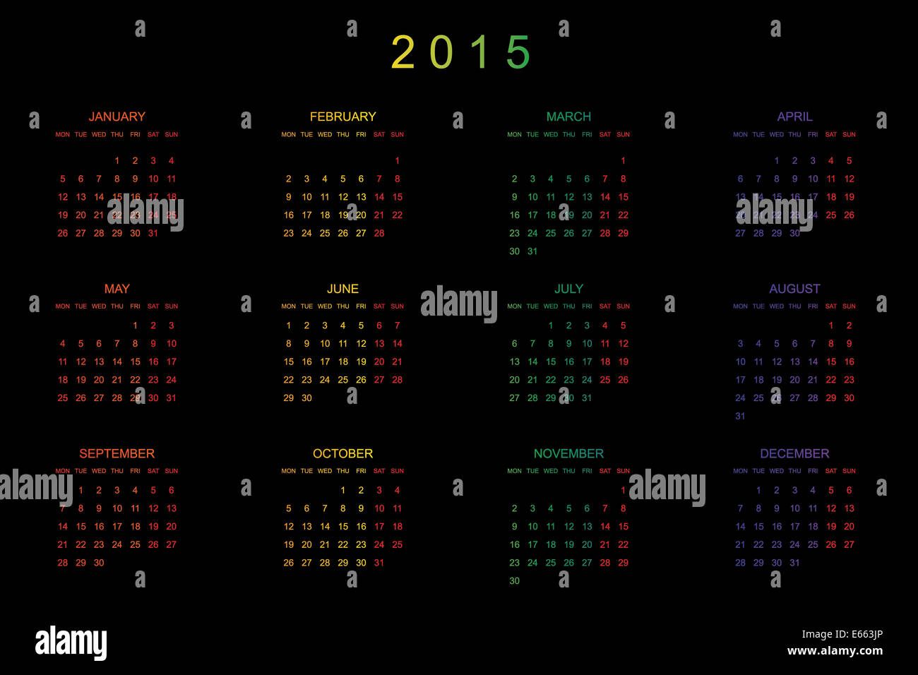 Illustration Calender Month December Hi Res Stock Photography And Images Page 25 Alamy