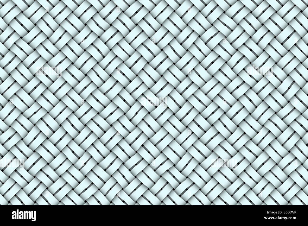 Weave pattern, intertwined bands, interwoven, interlace pattern background Stock Photo