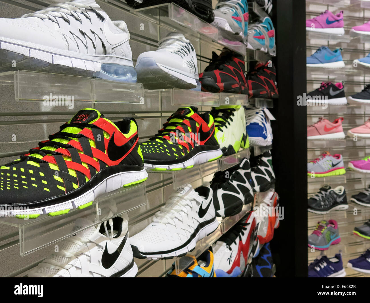 Shoe brand sports shoes hi-res stock photography and images - Alamy
