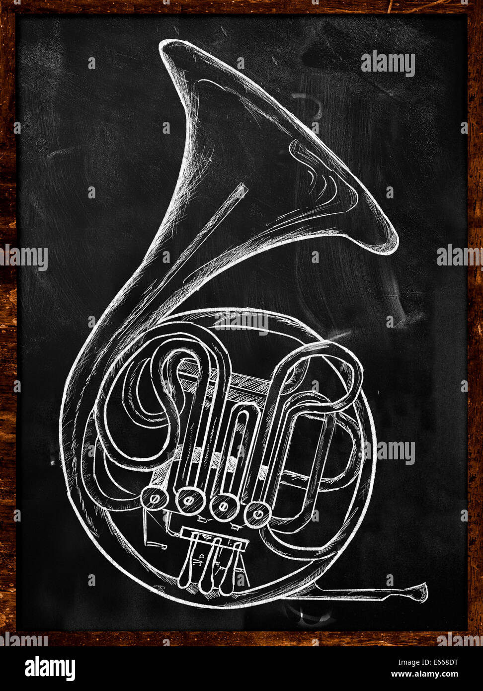 Drawing on blackboard hi-res stock photography and images - Alamy