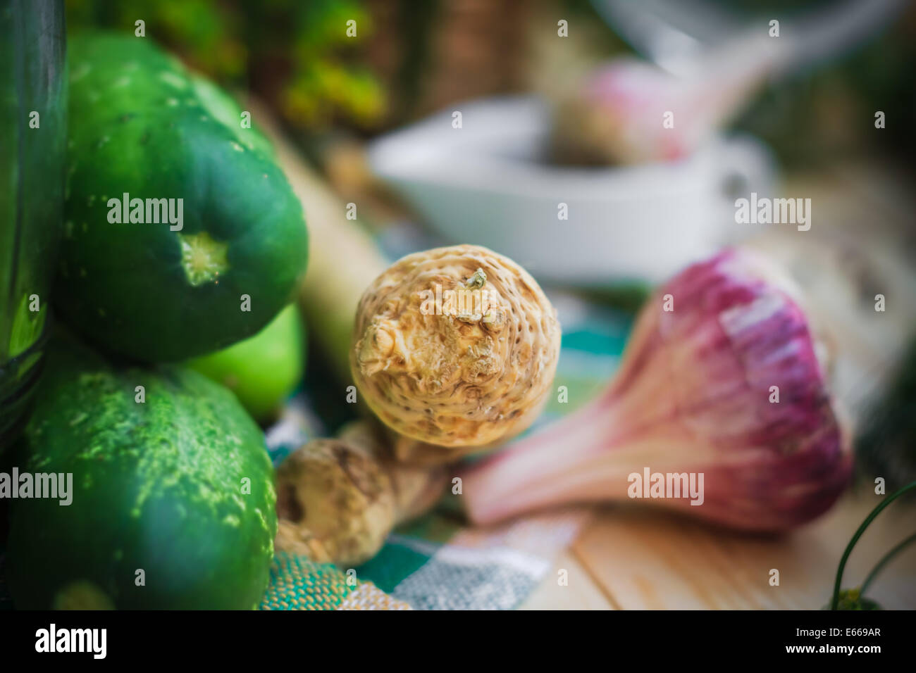 Pickling jar horseradish root hires stock photography and images Alamy