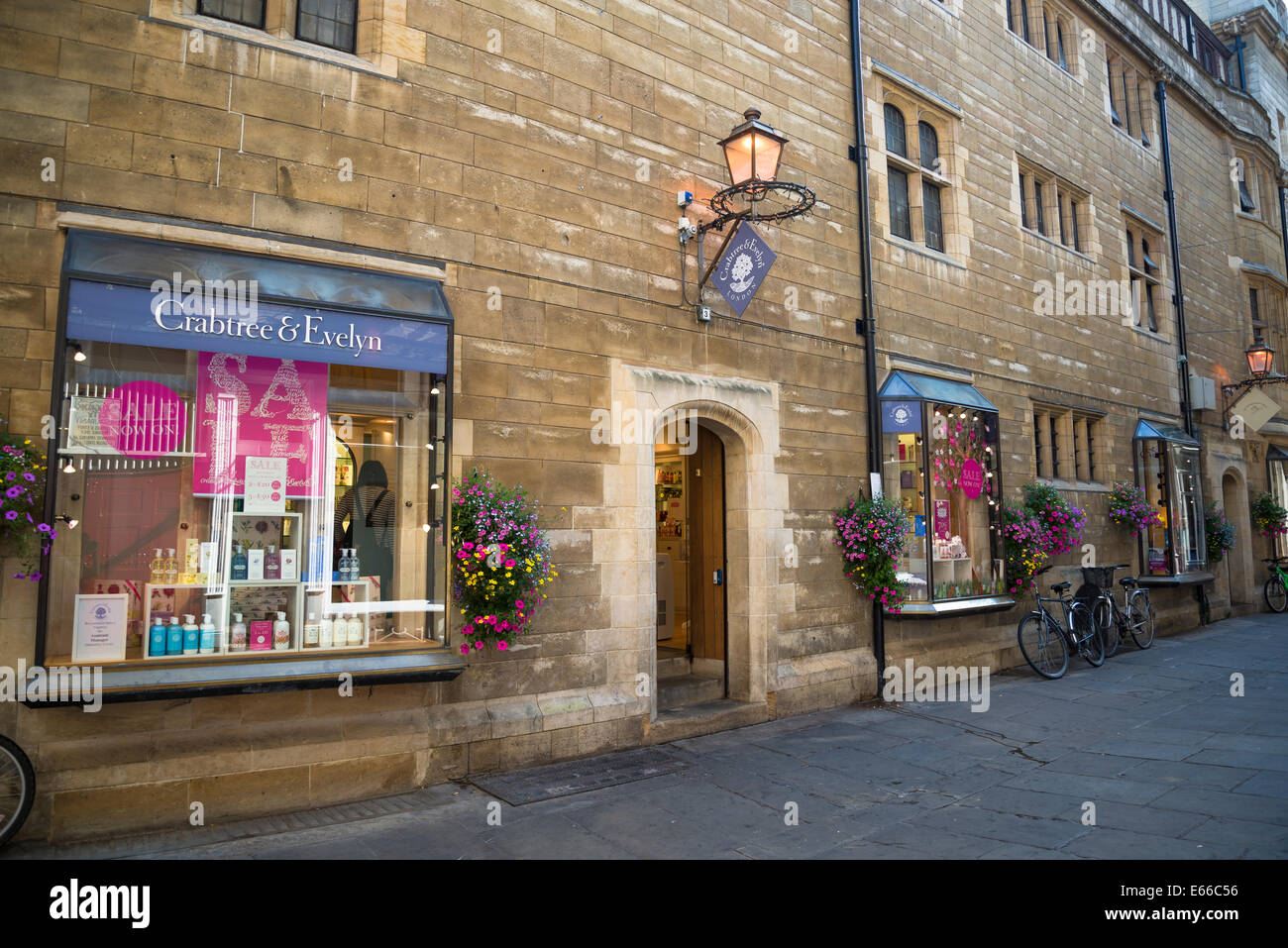 Crabtree & Evelyn shop, Rose Crescent, Cambridge, England, UK Stock
