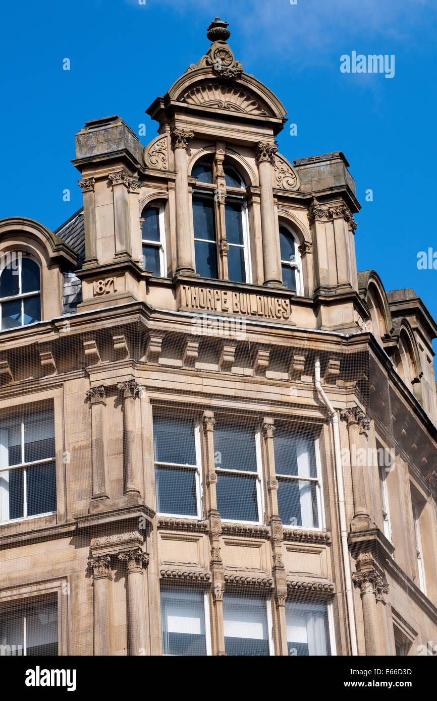 Thorpe Building on the corner of Ivegate and Tyrrel Street, Bradford