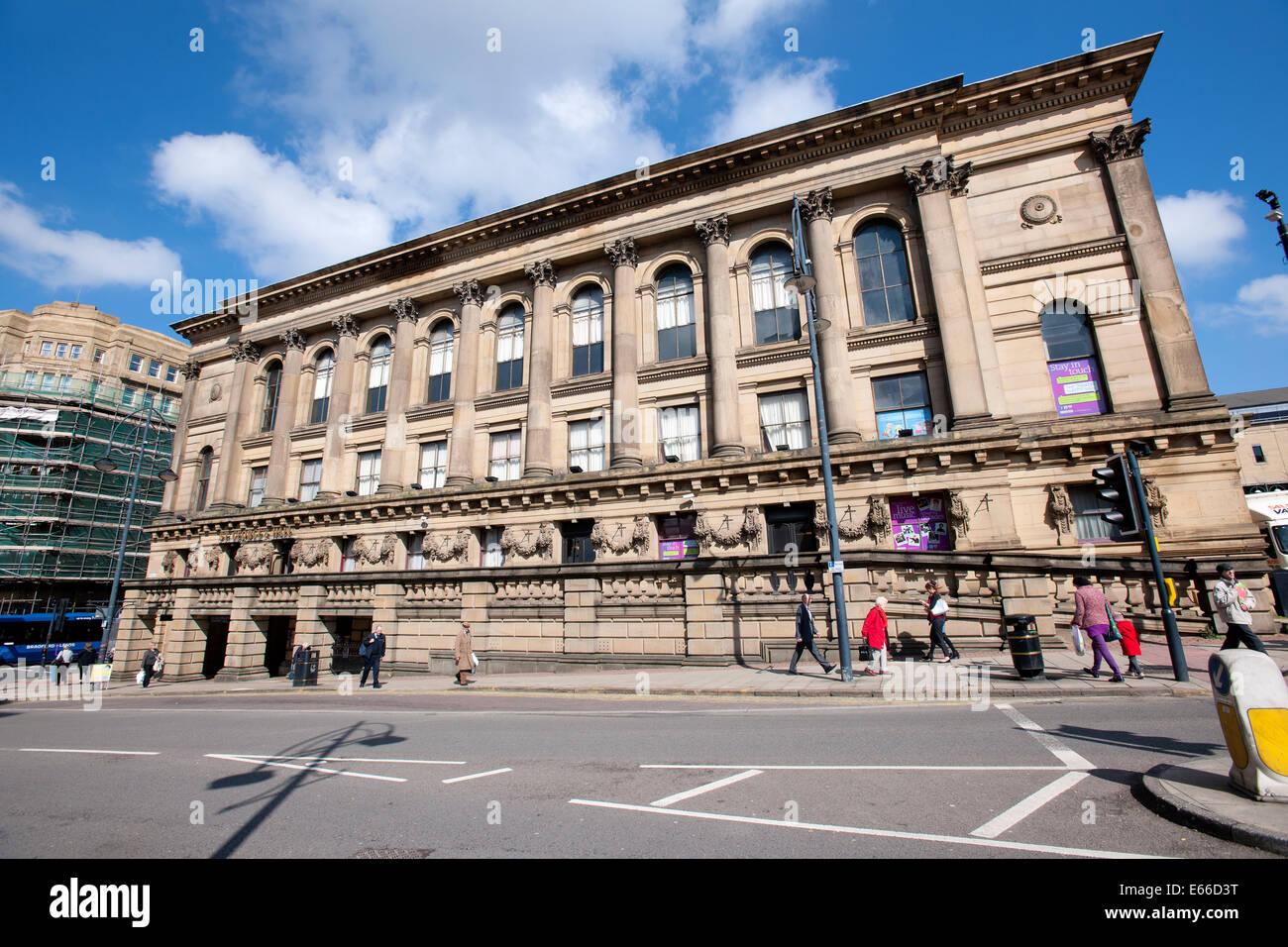 St Georges Hall, Bradford, Yorkshire, England, Uk. Stock Photo