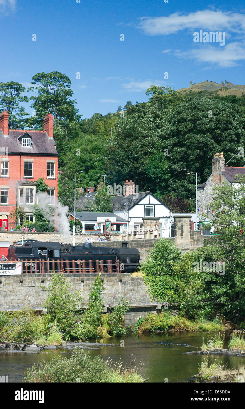 Llangollen steam railway Stock Photo Alamy
