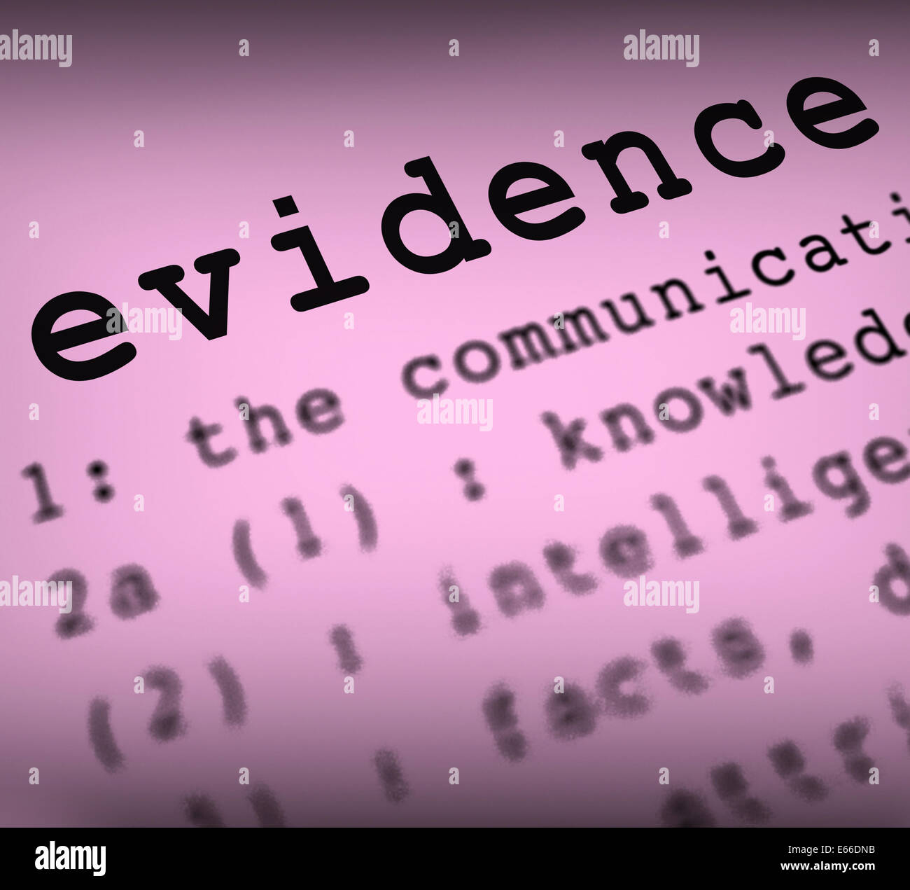 Evidence Definition Meaning Crime Scene Investigation And Police Report