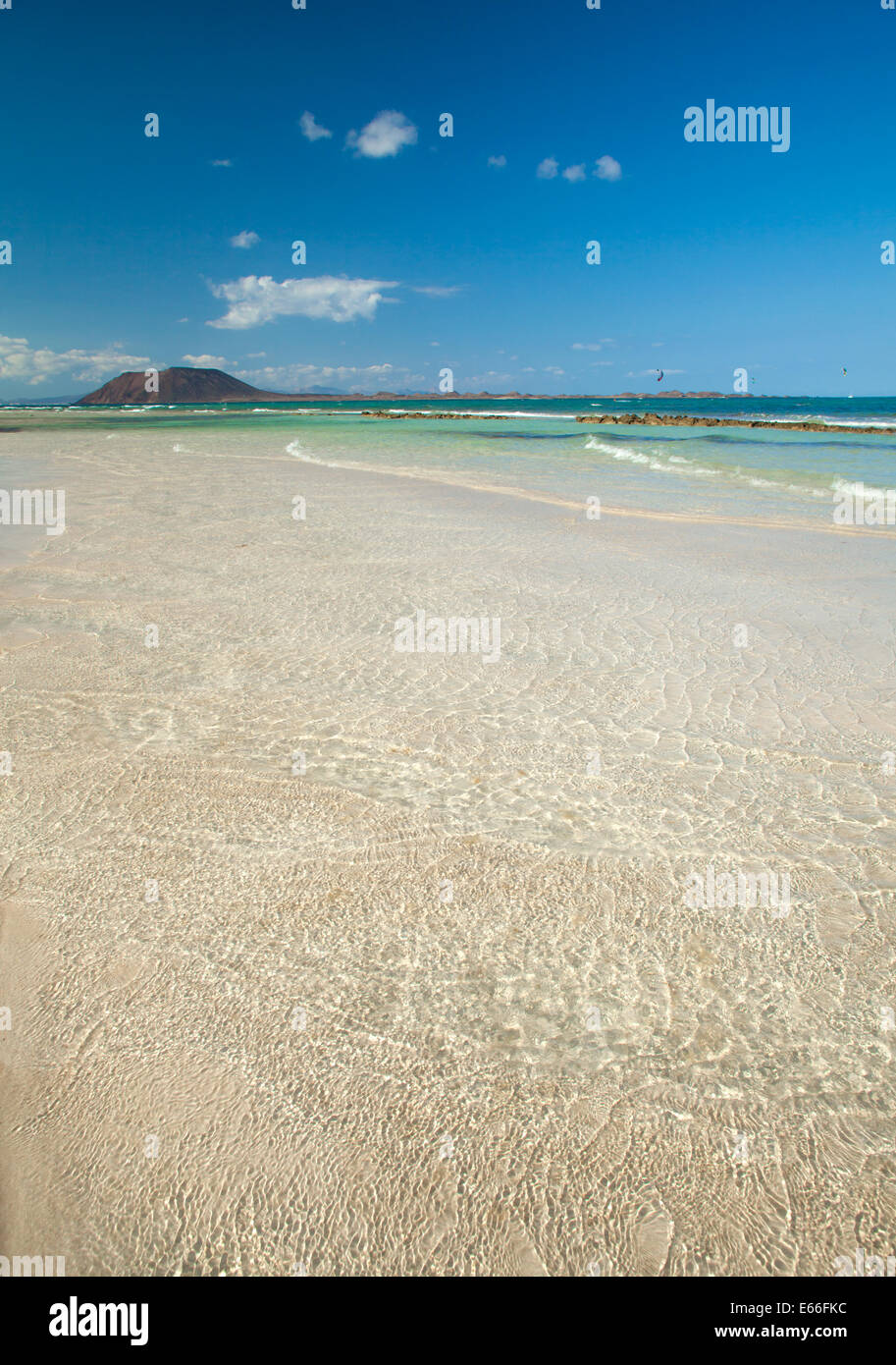 Fuerteventura, Flag Beach Stock Photo Alamy