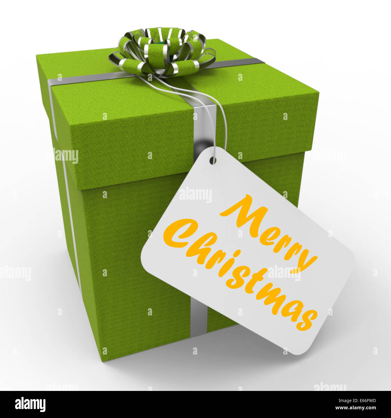 Merry Christmas Gift Meaning Xmas And Seasons Greetings Stock Photo Alamy