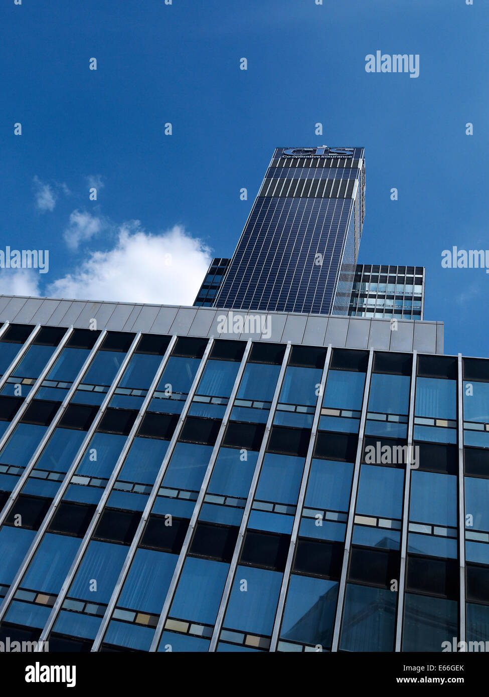 The Co-operative insurance CIS Tower in Manchester UK Stock Photo