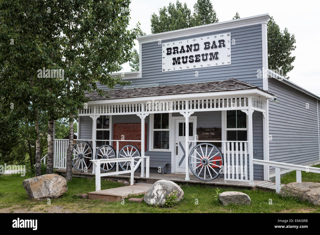Small Town, Montana, USA Stock Photo 72674319 Alamy