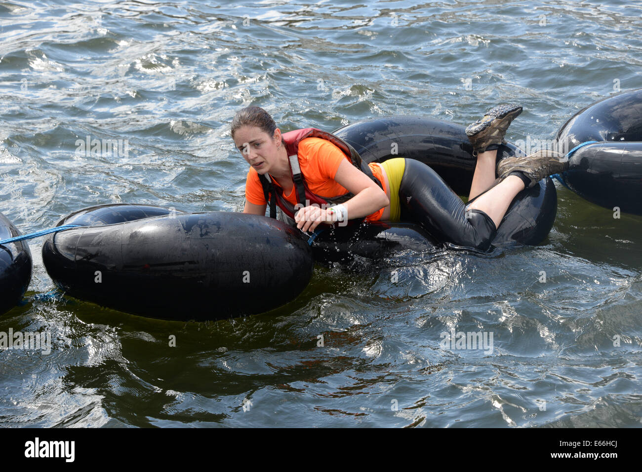 London,England, 16th August 2014 : Hundreds of Rat Racers took part of ...