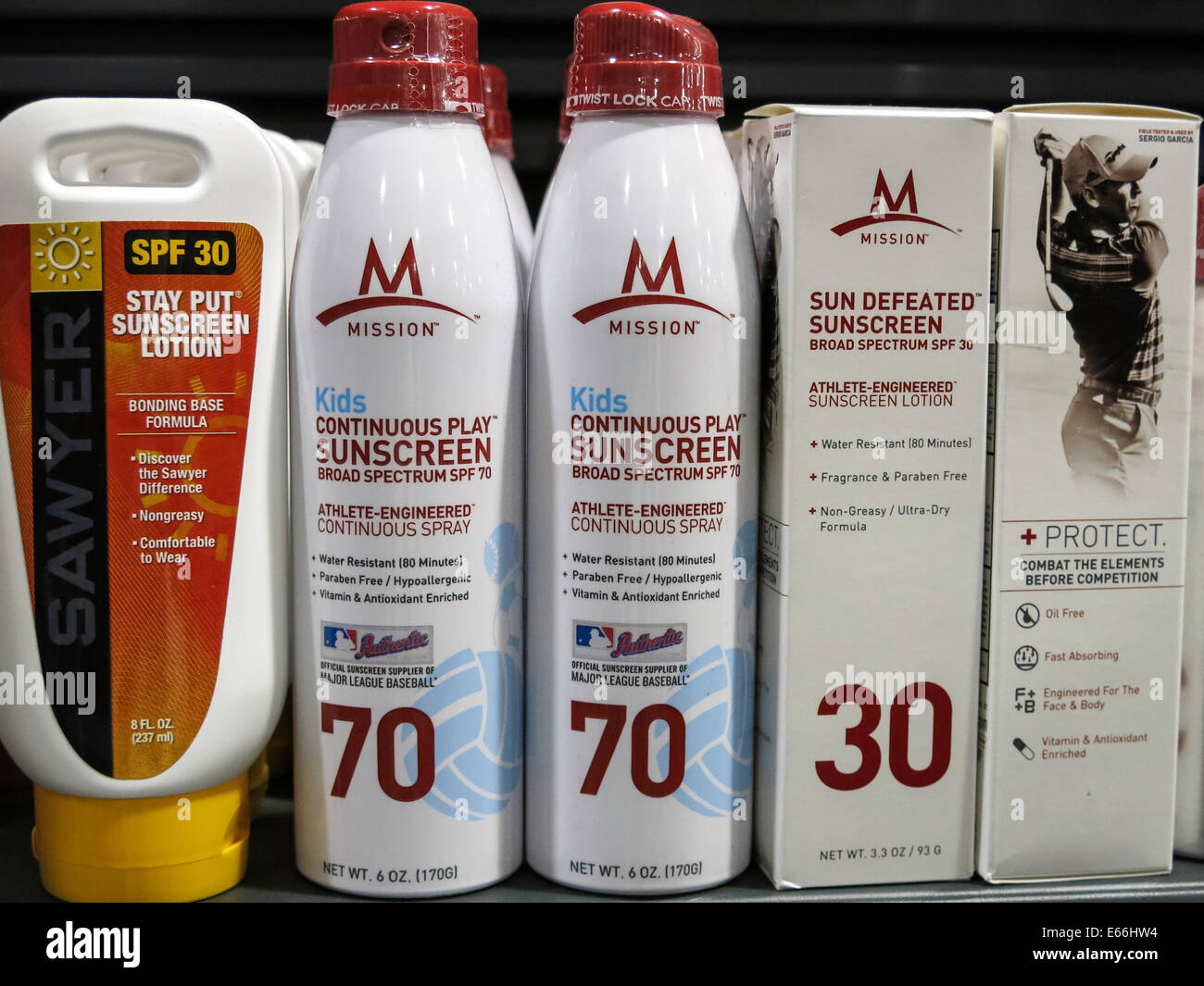 Sunscreen Products, Cabela's Sporting Goods Store in Missoula, MT, USA