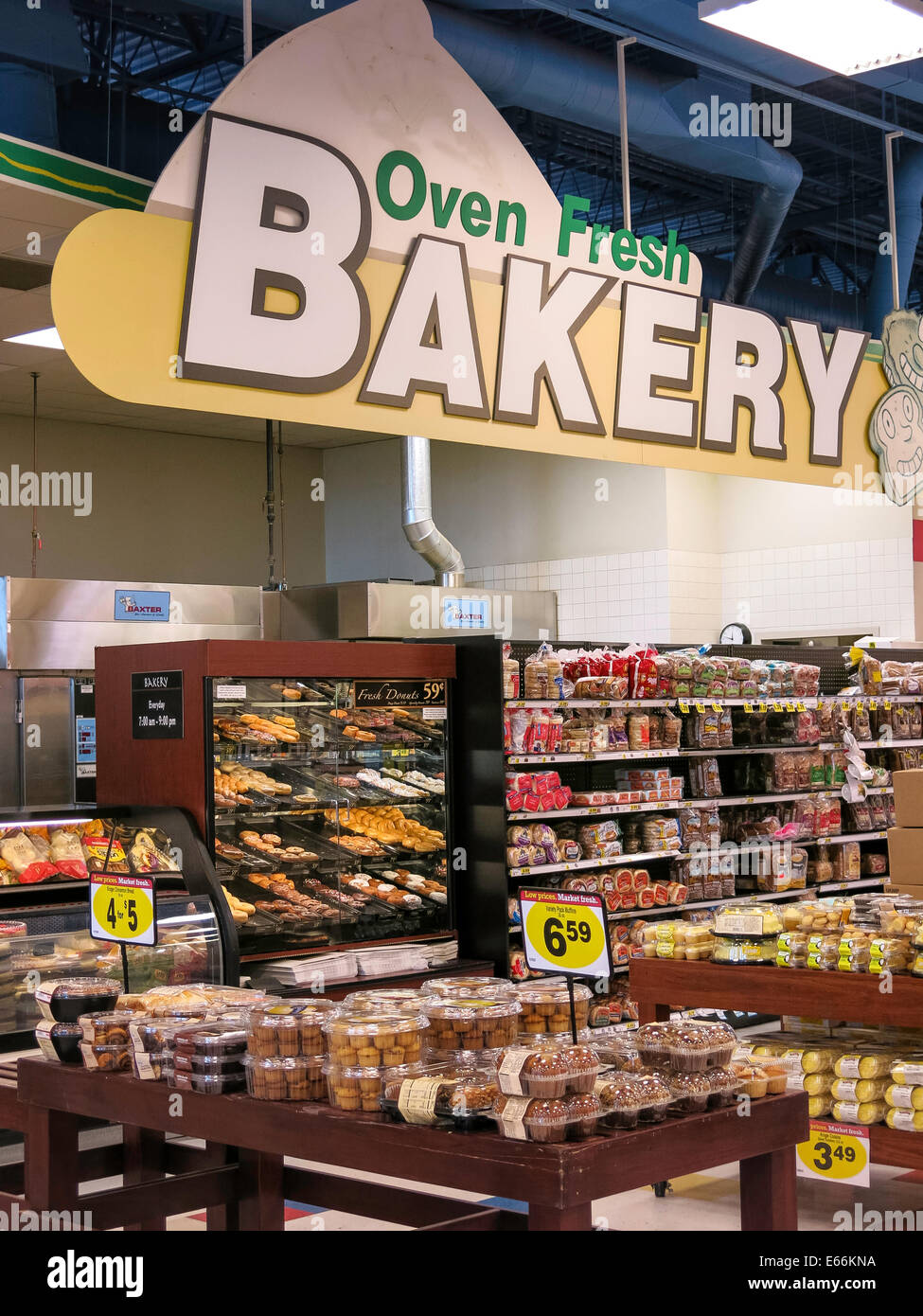Supermarket bakery us hires stock photography and images Alamy