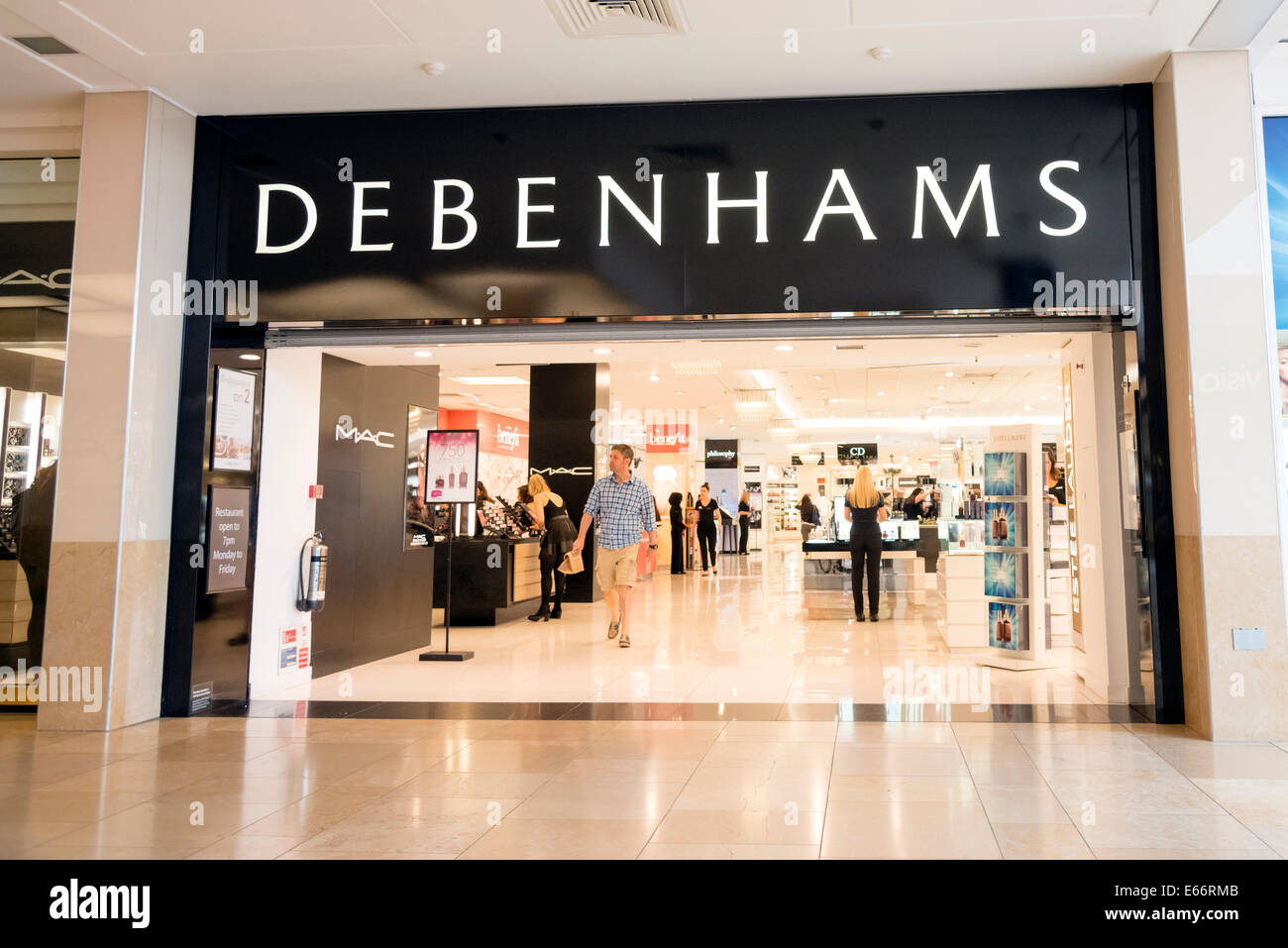 Debenhams store, UK. Stock Photo