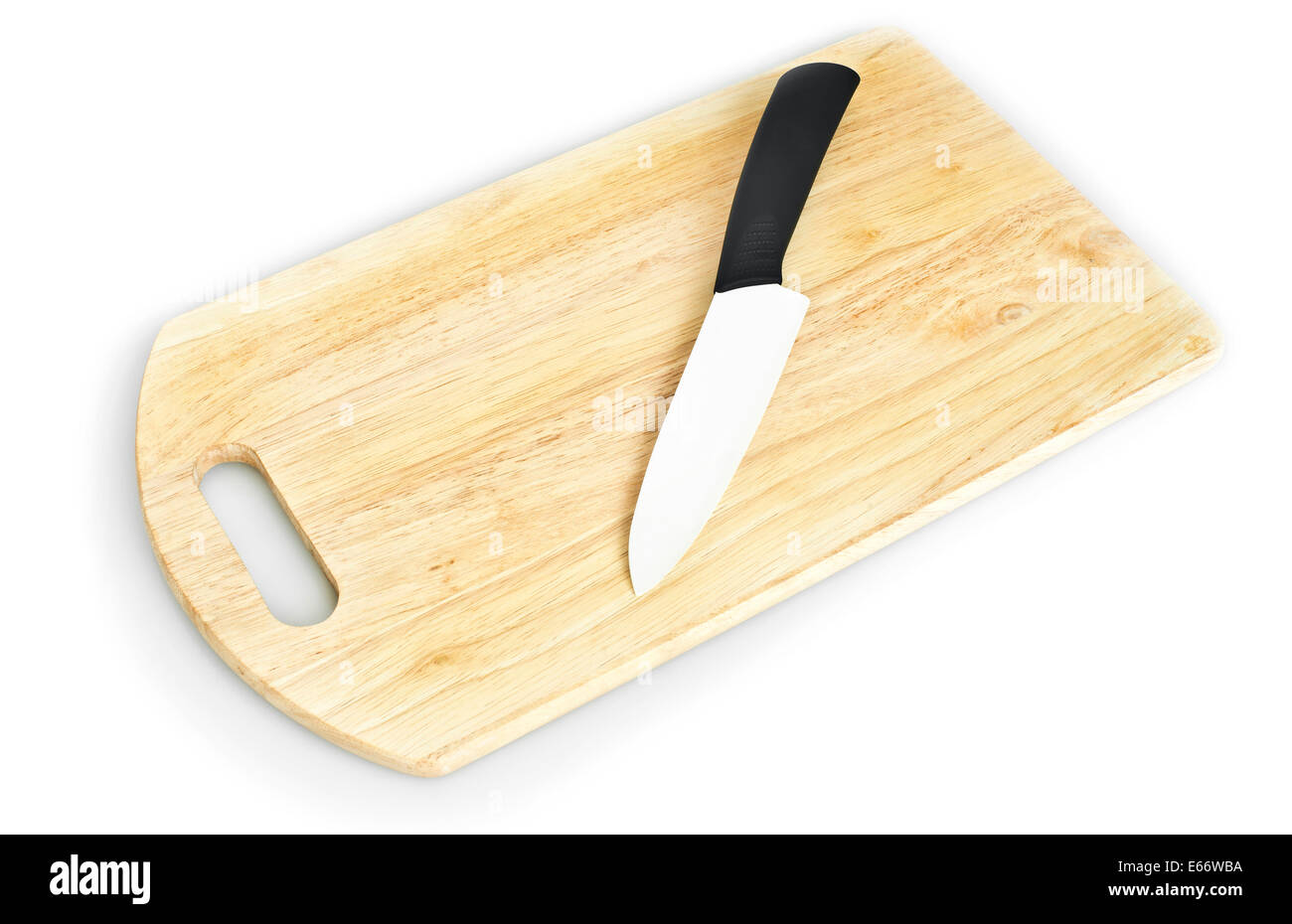 hardboard with ceramic knife Stock Photo Alamy